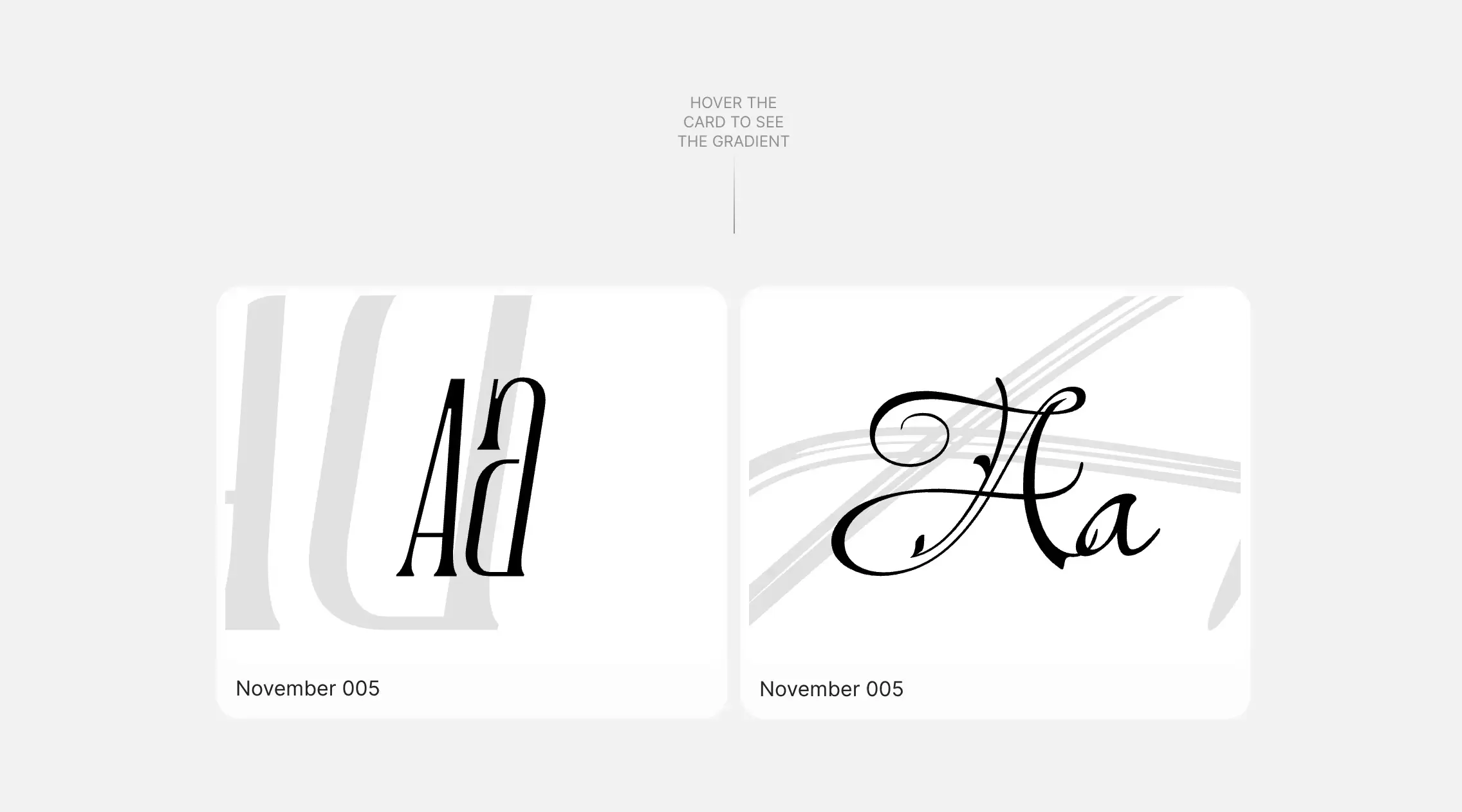 Gradient hover cards | Skiper UI | Skiper UI